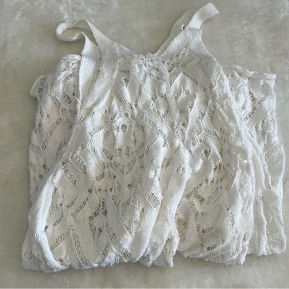 Free People Bianca Fauxchet Midi Beach Dress Coverup - Picture 13 of 15